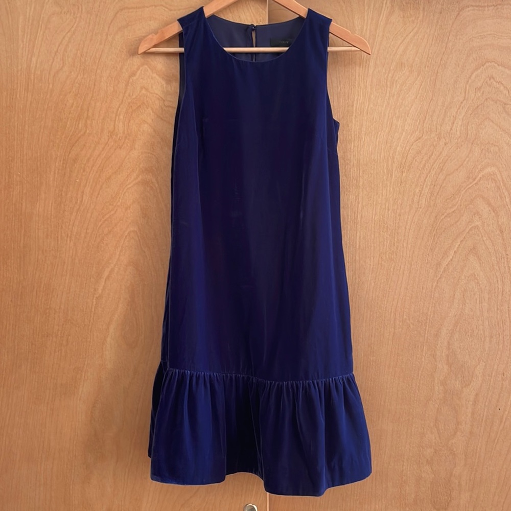 J. Crew navy blue dress, size 00